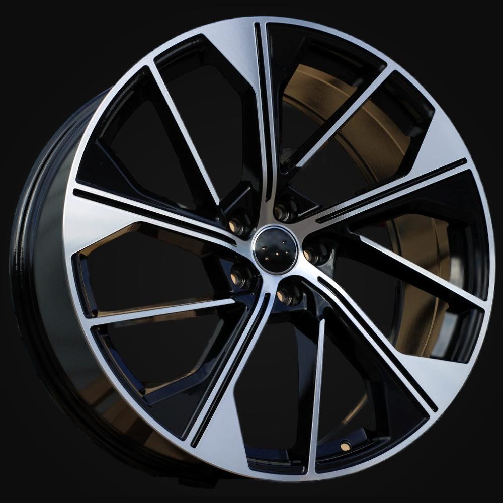 Wheel R18x8J  5X112  ET  39  66.5  B5907  (IN5006)  Black Polished (MB)  For AUD  (P2+Z6)