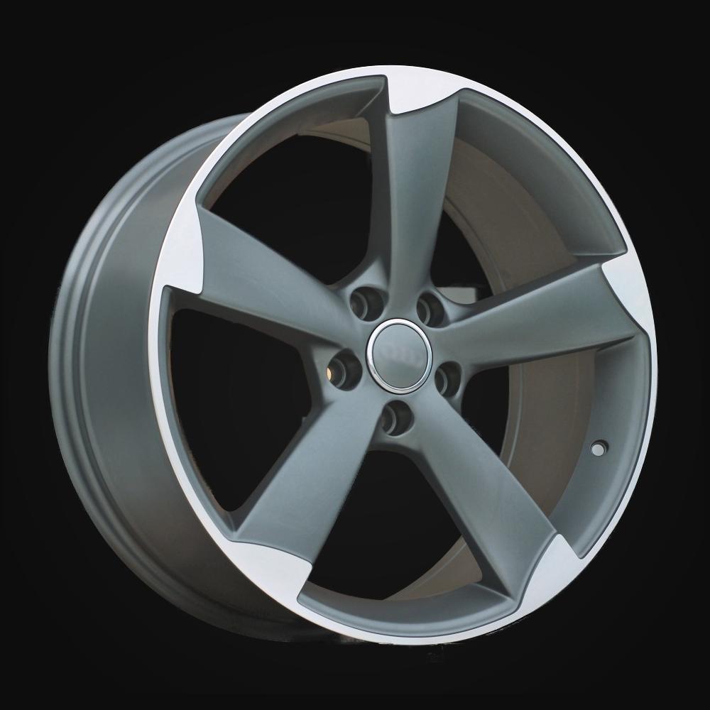 Wheel R17x7.5J  5X100  ET  35  57.1  BK217  (XF558)  Grey Polished Half Matt (MGHM)  For AUD  (R+P1+K4)