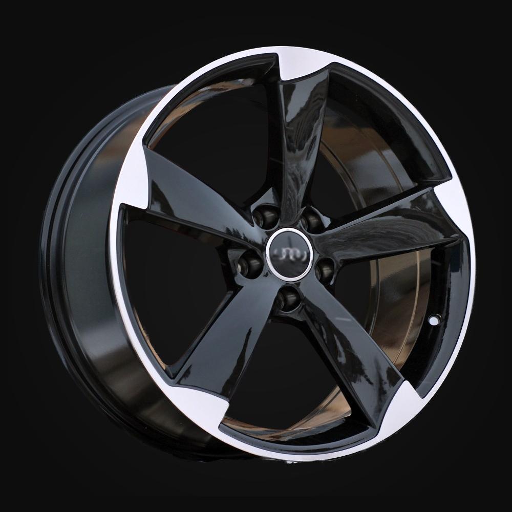 Wheel R17x7.5J  5X112  ET  35  66.5  BK217  Black Polished (MB)  For AUD  (P)