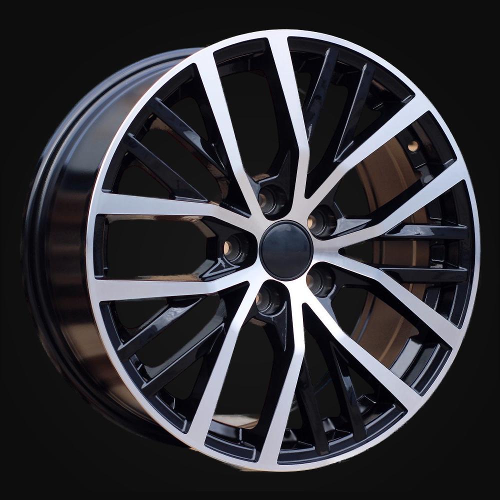 Wheel R17x7.5J  5X100  ET  45  57.1  BK952  Black Polished (MB)  For VW  (P)  ((AKC 80 Eur))