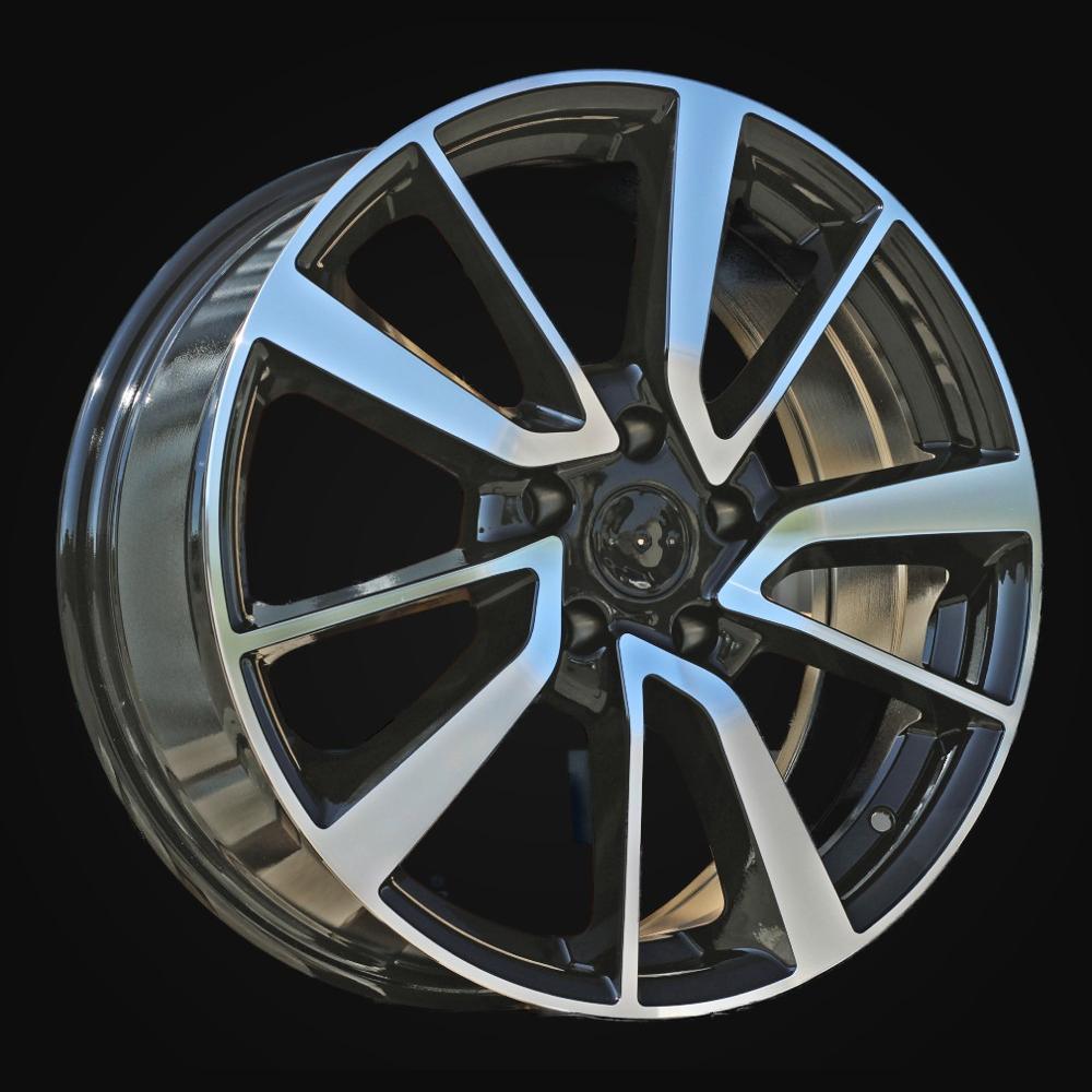 Wheel R18x7.5J  5X114.3  ET  40  66.1  BY131  Black Polished (MB)  For NISS  (Z3)