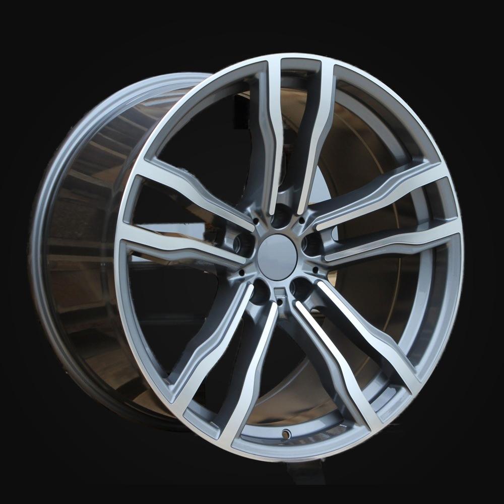Wheel R19x8.5J  5X120  ET  30  72.6  BY588  (DLJ588)  Grey Polished+Powder Coating (MGPC)  For BMW  (K4)  ((AKC 80 Eur))