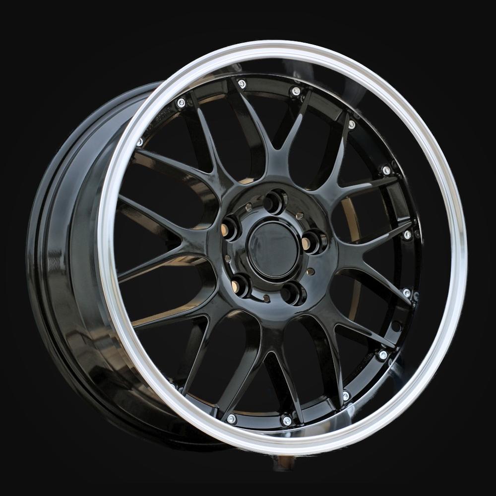Wheel R17x7.5J  5X120  ET  35  72.6  BY773  Black+Polished Lip (BLPL)  For BMW  (P+P2+Z2+Z3)  (Style BBS)