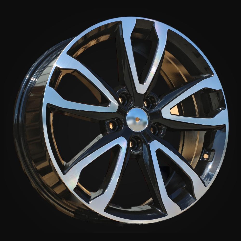 Wheel R18x7.5J  5X114.3  ET  49.5  67.1  BY994  Black Polished (MB)  For RACIN  (Z1)
