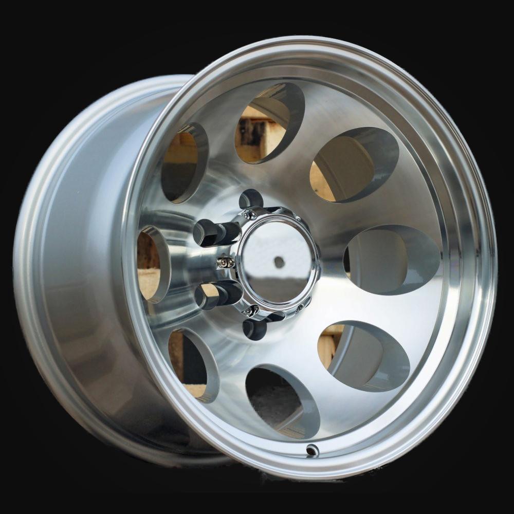 Wheel R16x10J  6X139.7  ET  M44  110.1  BY997  Machined Silver (MS)  For 4X4  (Z1)