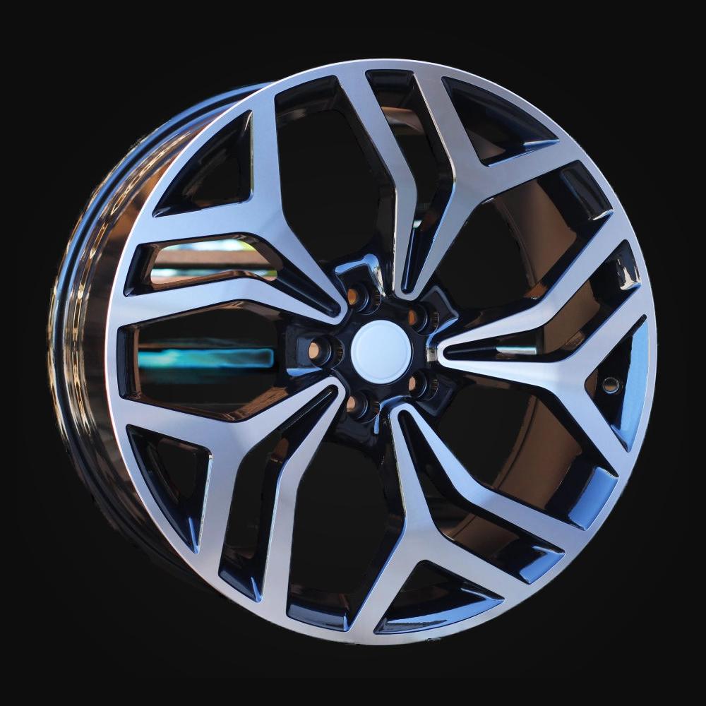 Wheel R20x8J  5X108  ET  40  63.3  D1419  (B5816)  Black Polished (MB)  For LAND  (P2+K4)