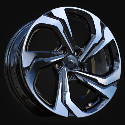 Wheel R17x7.5J  5X114.3  ET  45  73.1  D2019  Black Polished (MB)  For RACIN  (Z2+Z6)