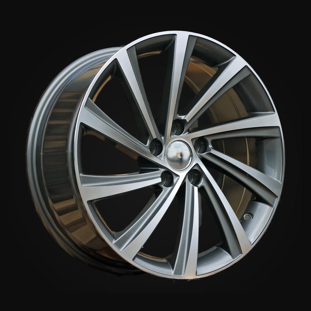 Wheel R18x8J  5X112  ET  45  57.1  D2403  Grey Polished (MG)  For SKODA  (Z1)  (New Model)