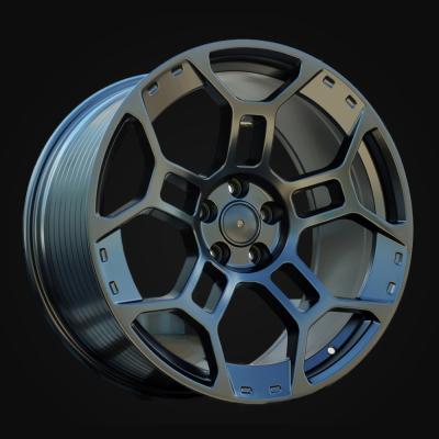Wheel R20x10.5J  5X114.3  ET  35  70.5  F3133  Black Half Matt (BLHM)  For FORD  (Z7)  (MUSTANG HYBRID FORGED Front+Rear)