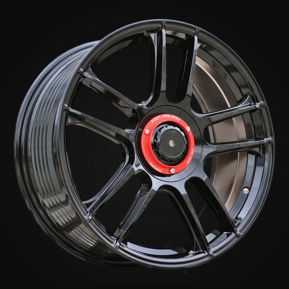 Wheel R18x8J  10X100/112  ET  42  73.1  F8826  Black (BL)  For RACIN  (Z6)  (HYBRID FORGED OZ Style)