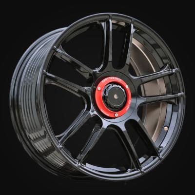 Wheel R18x8J  10X100/112  ET  42  73.1  F8826  Black (BL)  For RACIN  (Z6)  (HYBRID FORGED OZ Style)