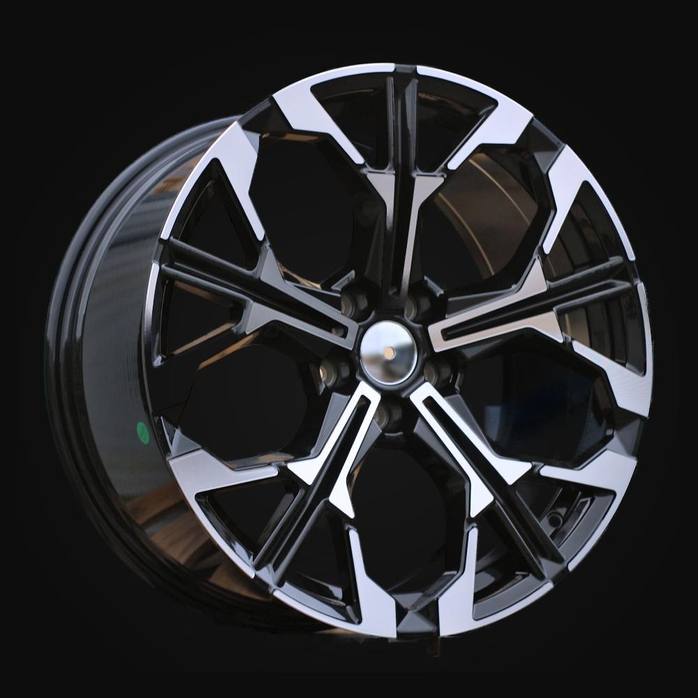 Wheel R19x8J  5X112  ET  27  66.6  F9735  Black Polished (MB)  For BMW  (K8)  (NEW Model Rear+Front)