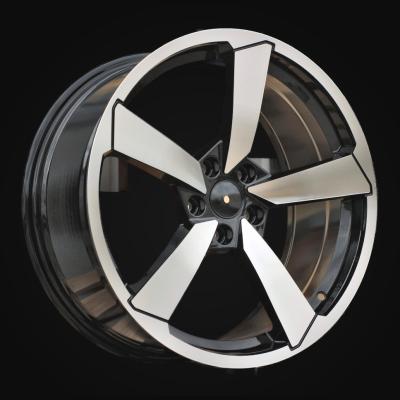 Wheel R19x8.5J  5X112  ET  40  66.5  F9781  Black Polished (MB)  For AUD  (Z3)  (HYBRID FORGED)