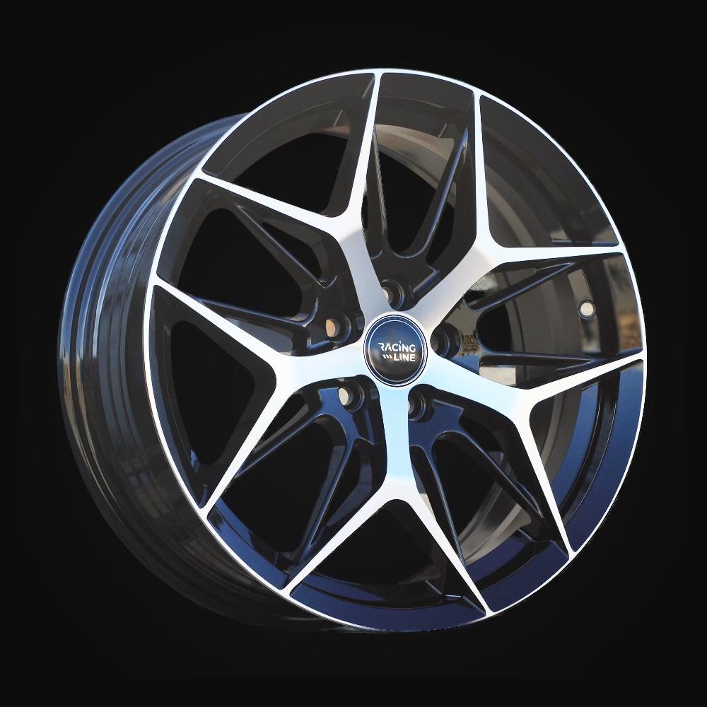 Wheel R17x7J  5X108  ET  40  67.1  FBX114J  Black Polished (MB)  For RACIN  (M)  ((AKC 80 Eur)HYBRID FORGED)