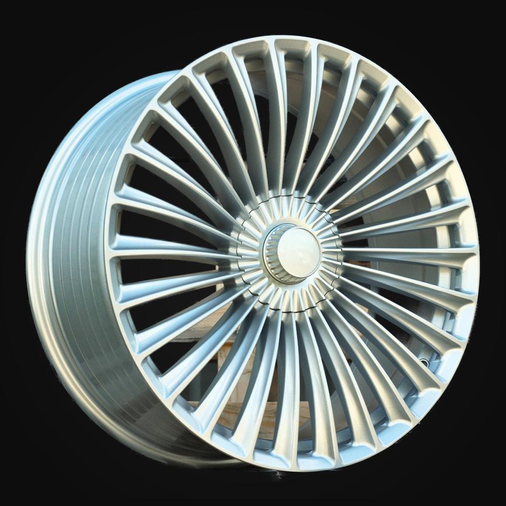 Wheel R21x10J  5X112  ET  35  66.6  FBX202J  Silver Shining (SS)  For MER  (Z6)  (HYBRID FORGED Rear+Front)