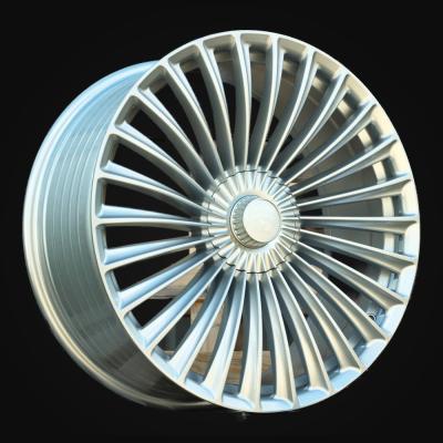 Wheel R21x10J  5X112  ET  35  66.6  FBX202J  Silver Shining (SS)  For MER  (Z6)  (HYBRID FORGED Rear+Front)