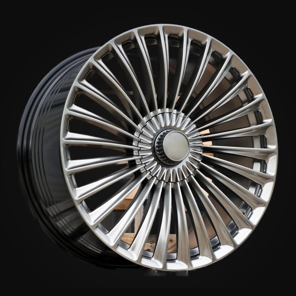 Wheel R19x9.5J  5X112  ET  45  66.6  FBX202J  Hyper Black (HB)  For MER  (P2+P1)  (HYBRID FORGED Rear+Front)