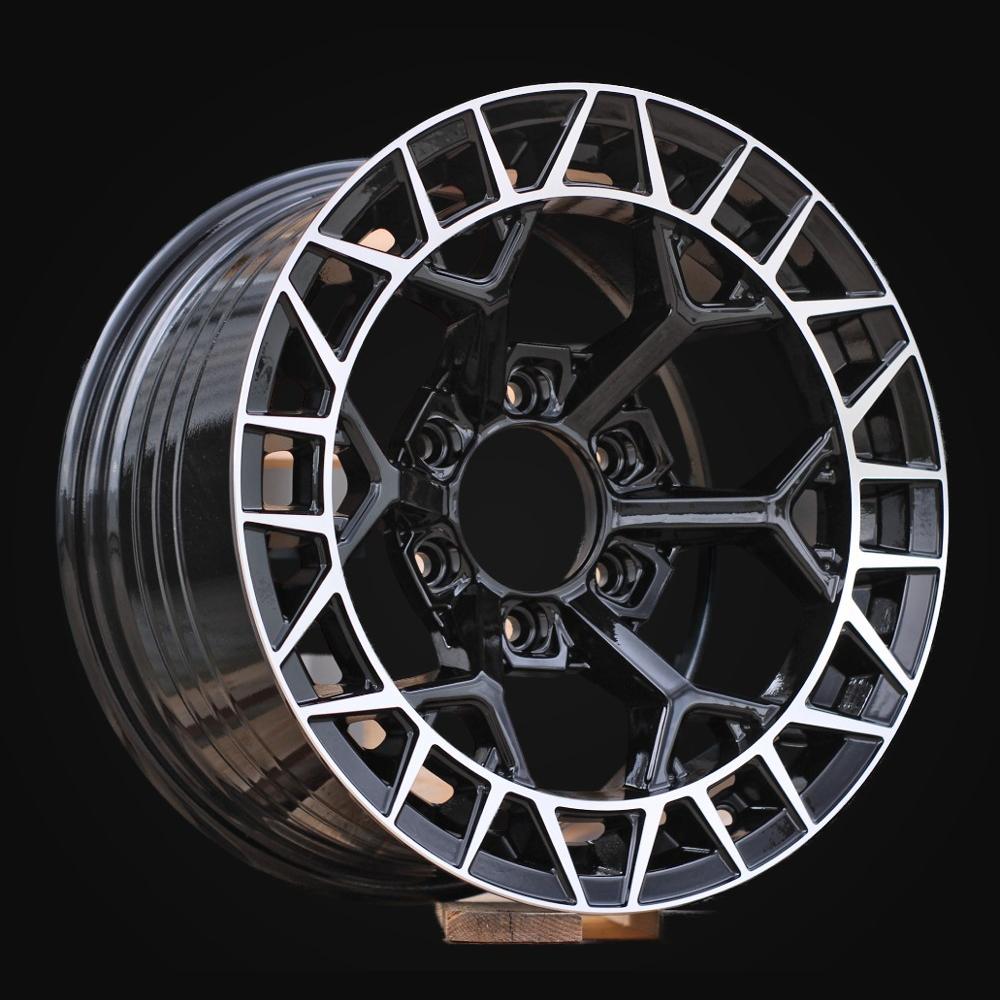 Wheel R17x9J  6X139.7  ET  0  110.1  FBX229J  Black Polished (MB)  For 4X4  (M)  (HYBRID FORGED)