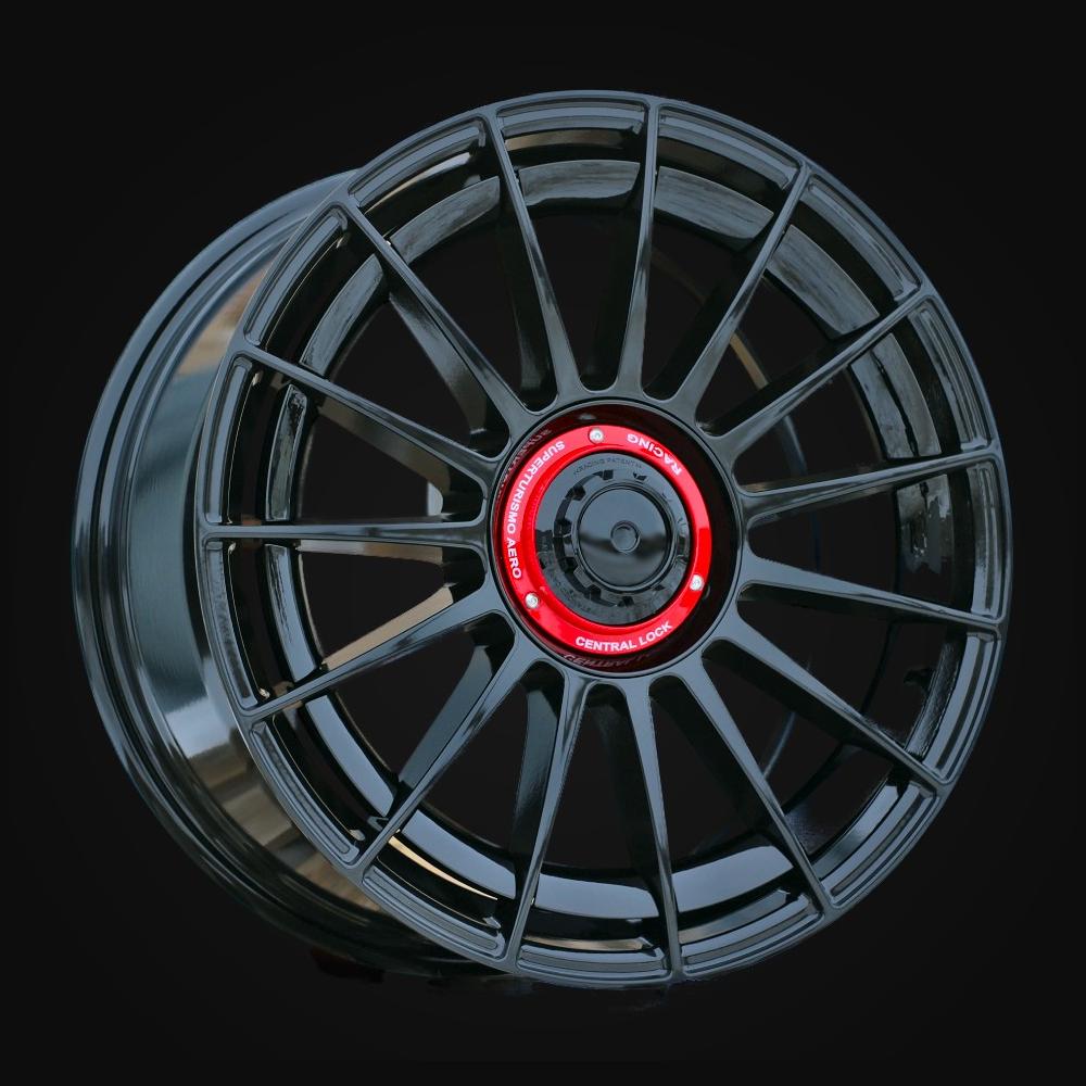 Wheel R19x8.5J  10X108/114.3  ET  40  67.1  FBX298J  Black (BL)  For RACIN  (M)  (HYBRID FORGED Style OZ)