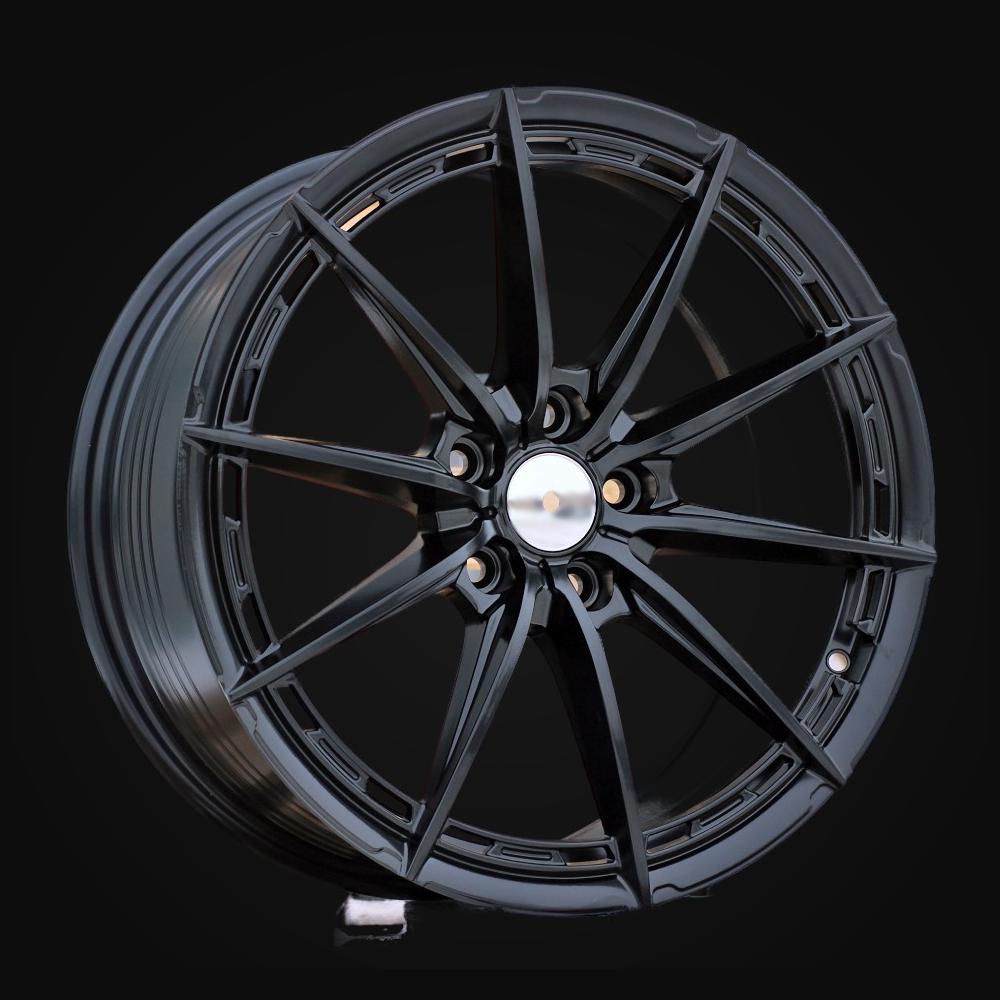 Wheel R18x8J  5X120  ET  40  72.6  FBX414J  Black Half Matt (BLHM)  For RACIN  (P2)  (HYBRID FORGED)