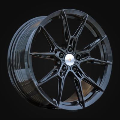 Wheel R18x8J  5X114.3  ET  40  67.1  FBX425J  Black (BL)  For RACIN  (Z7)  (HYBRID FORGED)