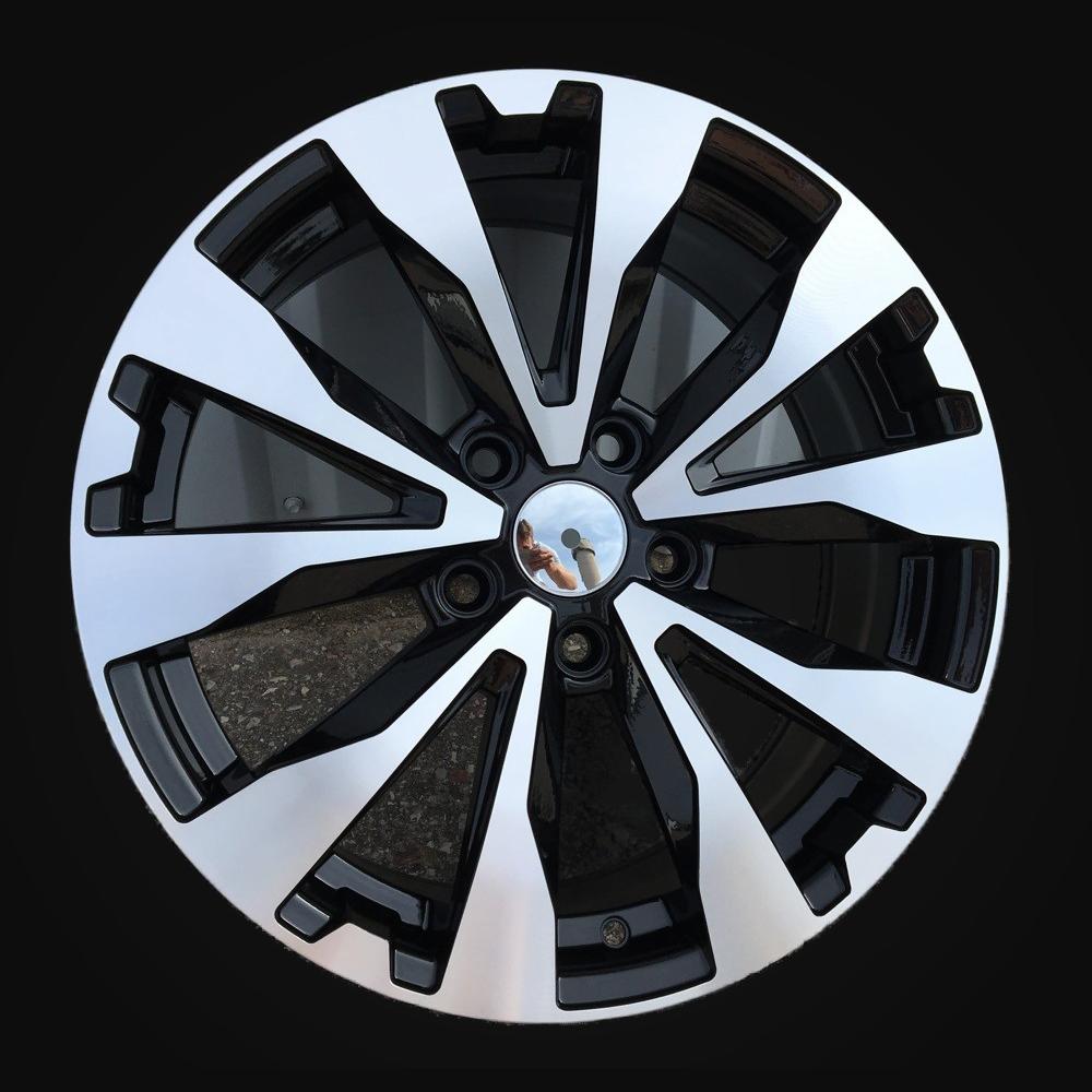 Wheel R18x7J  5X114.3  ET  48  56.1  FE117  Black Polished (MB)  For SUBAR  (K7+Z6)