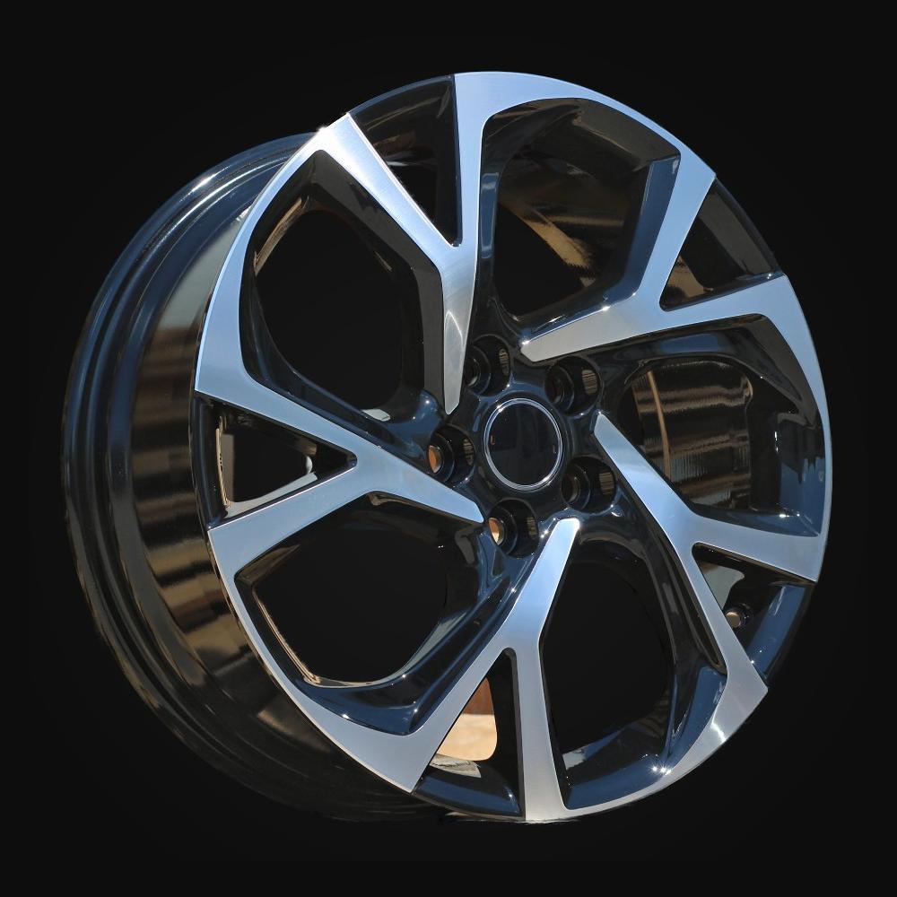 Wheel R18x7J  5X114.3  ET  50  60.1  FE132  (BK5962)  Black Polished (MB)  For TOYOT  (P+K2)
