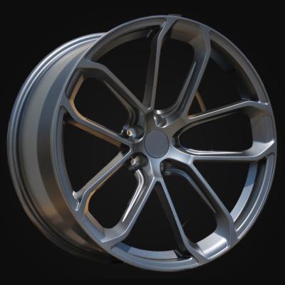 Wheel R20x10J  5X130  ET  45  71.6  H5084  (A419R)  Gun Metal Matt (GMM)  For PORCH  (Z6)  (Rear+Front)