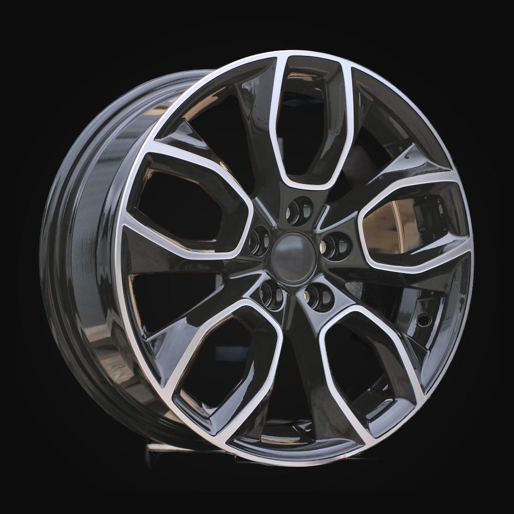 Wheel R16x7J  5X112  ET  45  57.1  H593  Black Partial Polished (BP)  For SKODA  (K3)