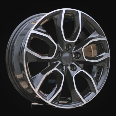 Wheel R16x7J  5X112  ET  45  57.1  H593  Black Partial Polished (BP)  For SKODA  (K3)
