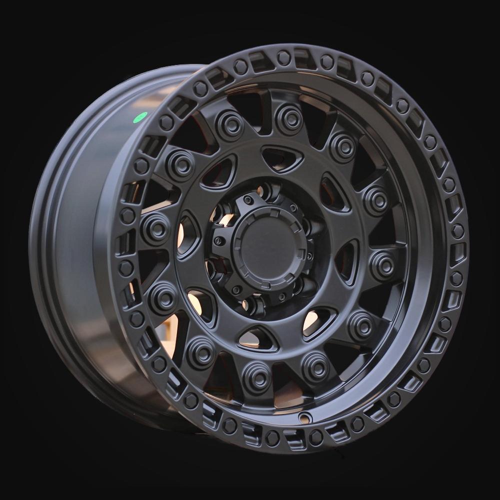 Wheel R17x9J  6X139.7  ET  0  110.1  H974D  Black Matt (BM)  For 4X4  (Z5)  (FUEL Style)