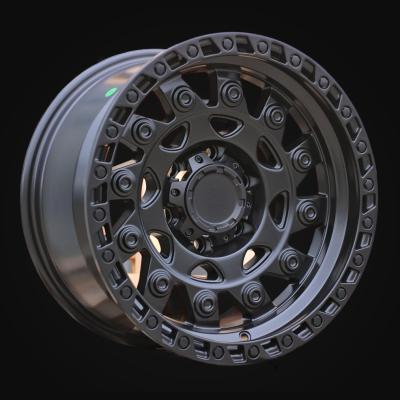 Wheel R17x9J  6X139.7  ET  0  110.1  H974D  Black Matt (BM)  For 4X4  (Z5)  (FUEL Style)