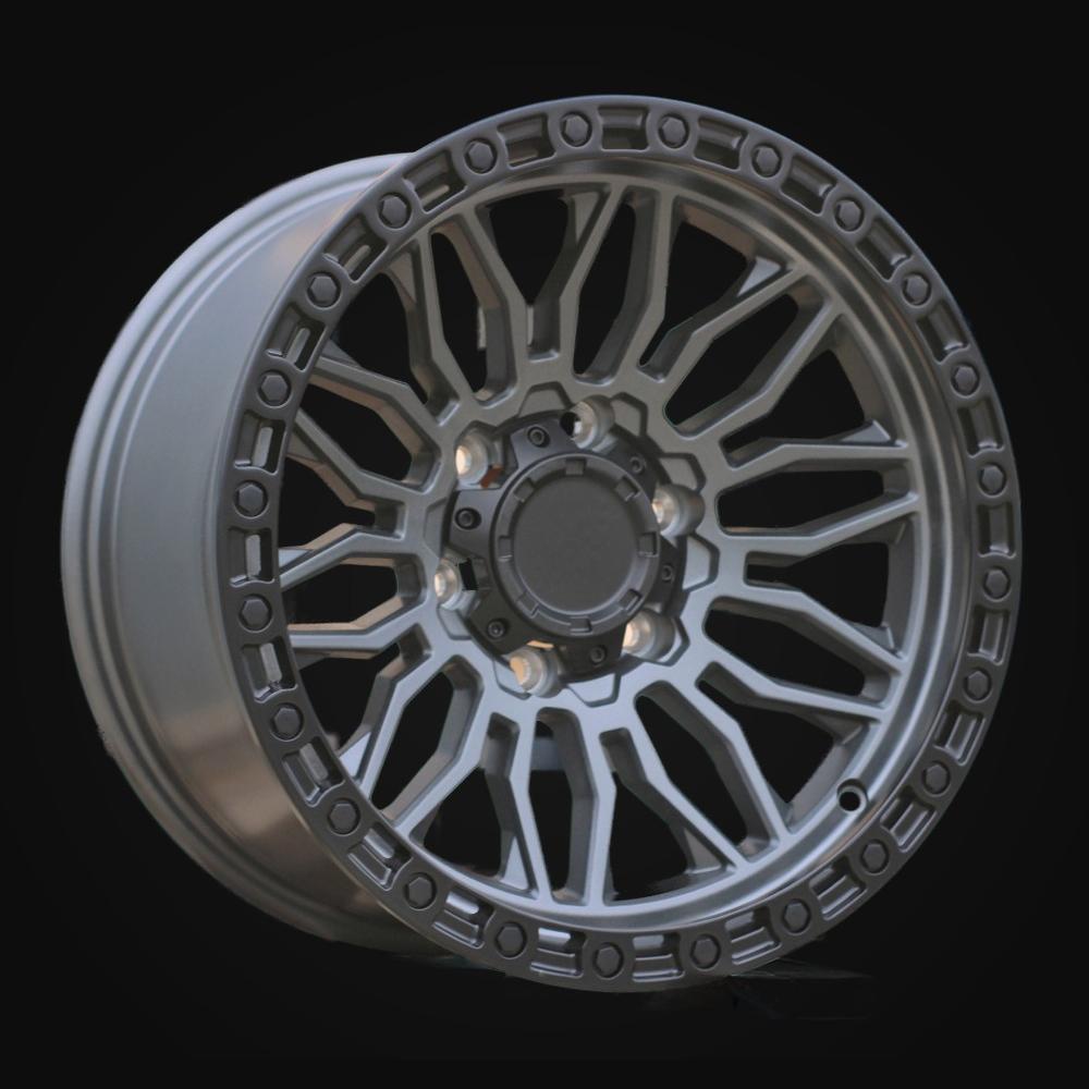 Wheel R17x9J  6X139.7  ET  0  110.1  H975D  Gun Metal+Matt Lip (GMML)  For 4X4  (Z5)  (FUEL Style)