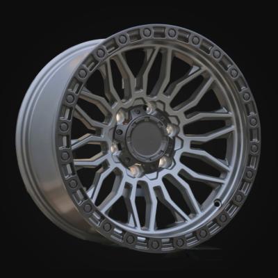 Wheel R17x9J  6X139.7  ET  0  110.1  H975D  Gun Metal+Matt Lip (GMML)  For 4X4  (Z5)  (FUEL Style)