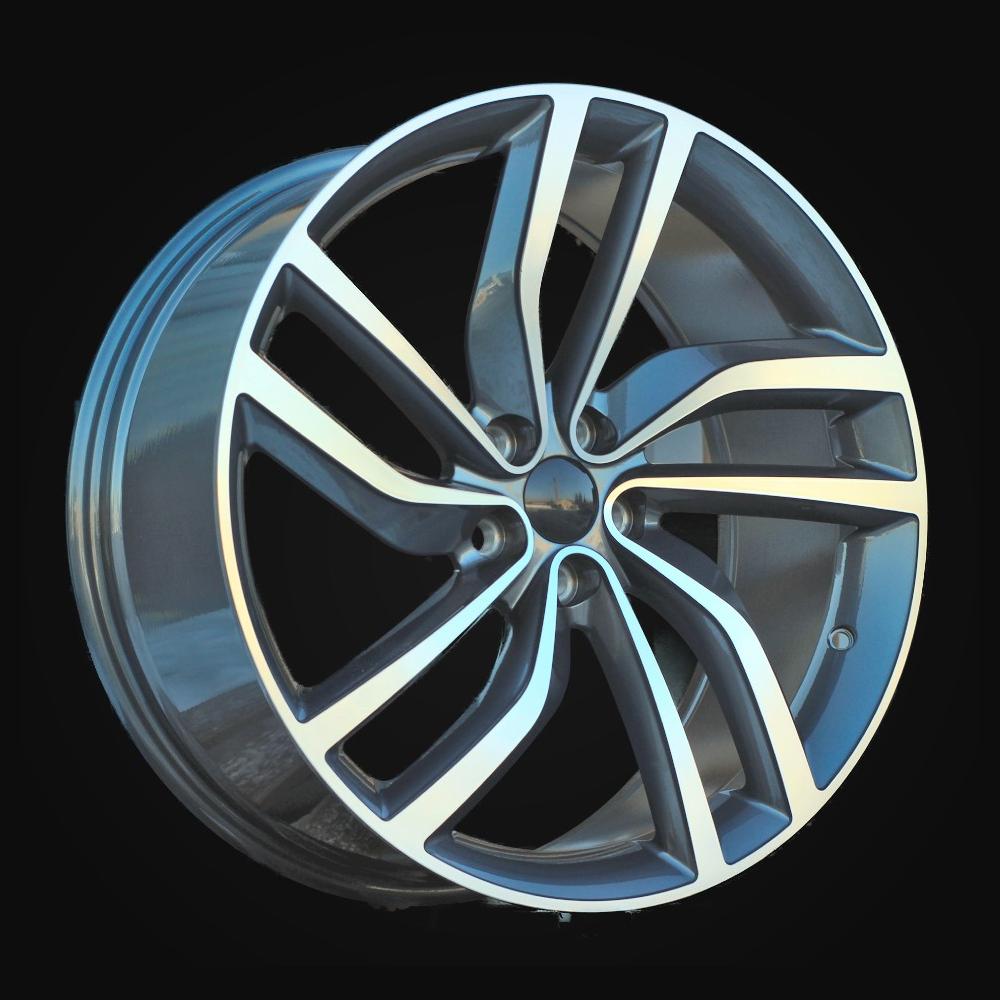 Wheel R20x8.5J  5X108  ET  40  63.4  HE721  (A394)  Grey Polished (MG)  For JAGUAR  (Z6)