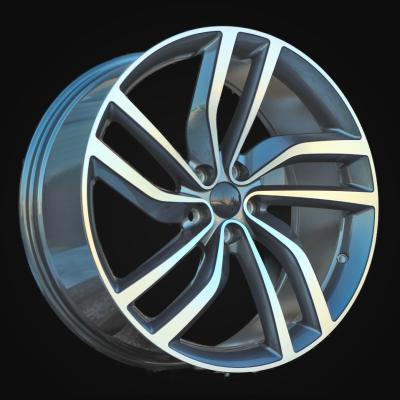 Wheel R20x8.5J  5X108  ET  40  63.4  HE721  (A394)  Grey Polished (MG)  For JAGUAR  (Z6)