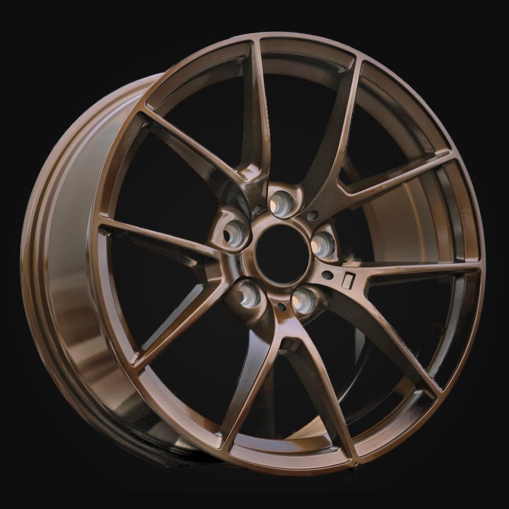 Wheel R19x9.5J  5X120  ET  40  72.6  HE761  (FBX124J)  Bronze (YY)  For BMW  (Z7)  (HYBRID FORGED (Front+Rear))