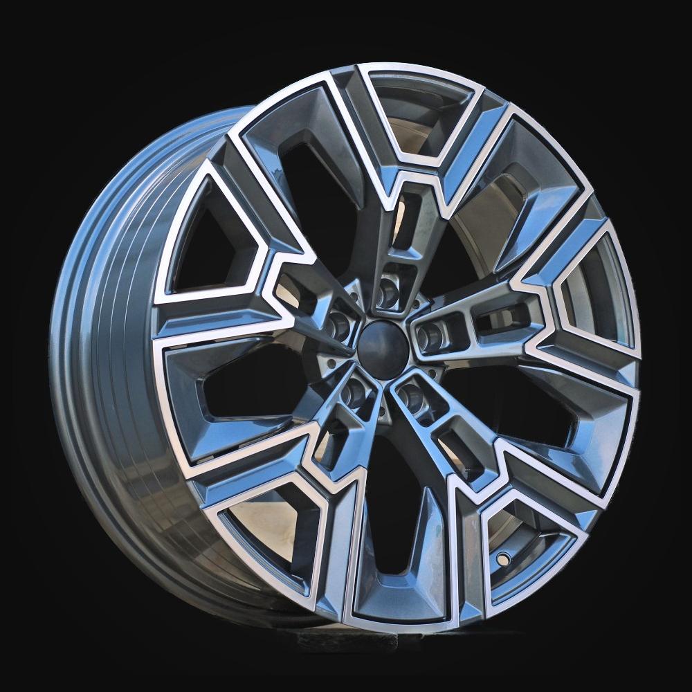 Wheel R20x10J  5X112  ET  46  66.6  HF5220  Grey Polished (MG)  For BMW  (K3)  (HYBRID FORGED Rear+Front)