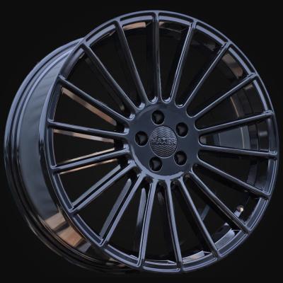 Wheel R21x9J  5X108  ET  40  63.3  HX010J  Black (BL)  For HAXER  (Z7)