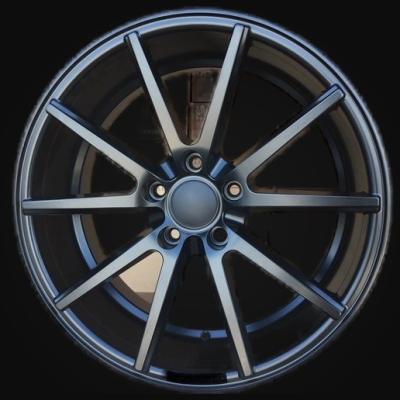 Wheel R18x8J  5X112  ET  43  66.5  HX014J  (QC2211)  Black Half Matt (BLHM)  For HAXER  (P)  ((Rear+Front)(AKC 85 Eur))