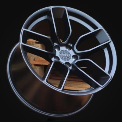 Wheel R20x9.5J  5X115  ET  18  71.5  HX031J  (IN5581)  Black Half Matt (BLHM)  For HAXER  (P2+P1)  (Rear+Front)