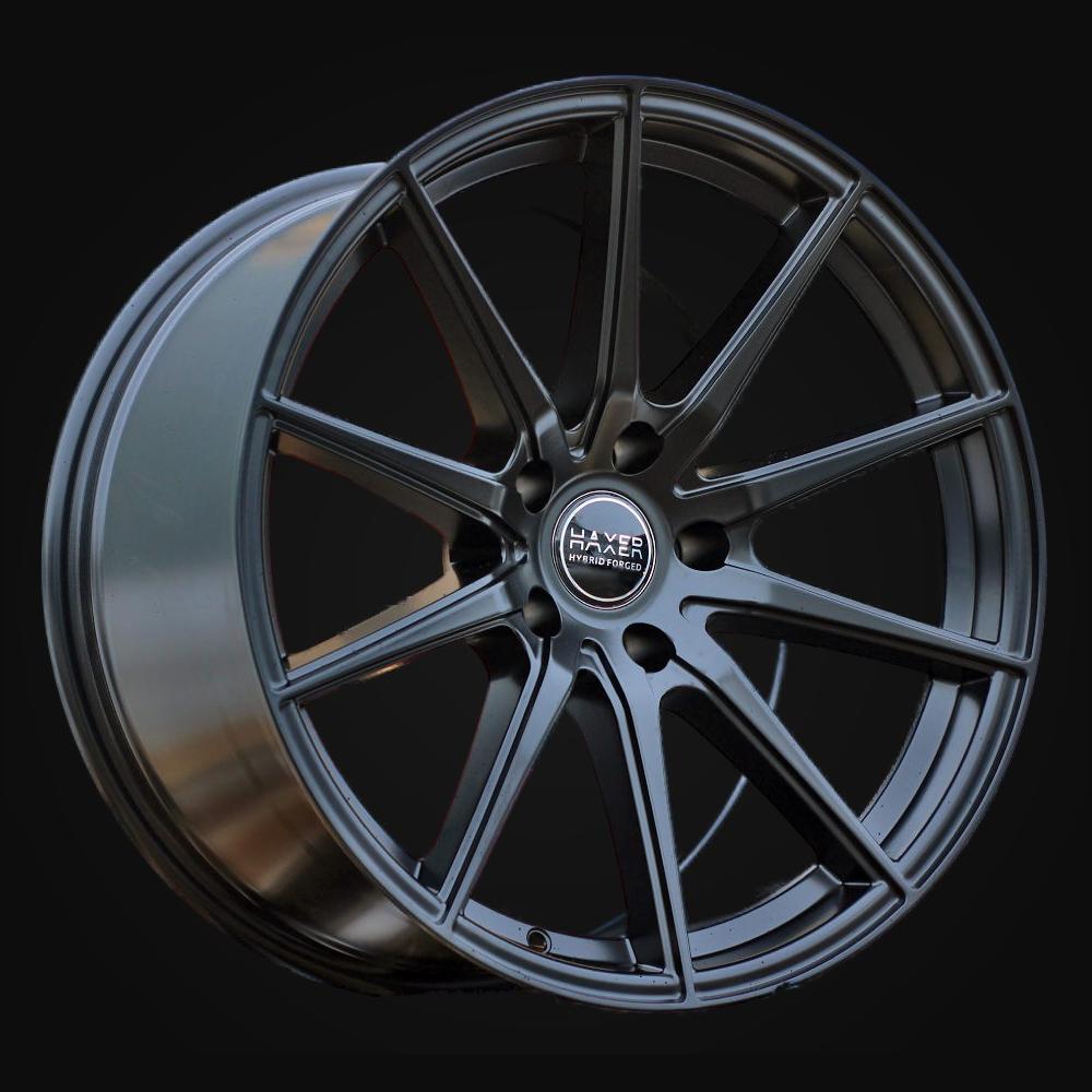 Wheel R19x9J  5X120  ET  20  72.6  HX034J  (B5797)  Black Half Matt (BLHM)  For HAXER  (Z7)  (Rear+Front)