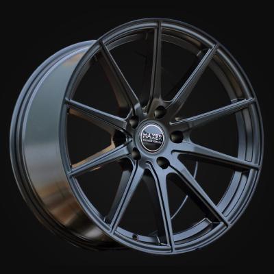Wheel R19x9J  5X120  ET  20  72.6  HX034J  (B5797)  Black Half Matt (BLHM)  For HAXER  (Z7)  (Rear+Front)