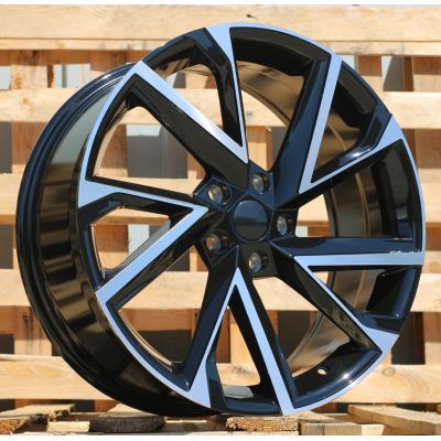Ratlankis R19x8J  5X112J  ET  41  57.1  I5568  Black Polished (MB)  For SKODA  (P2)