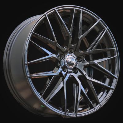 Wheel R19x8.5J  5X108  ET  40  67.1  HX035J  (B5902)  Black (BL)  For HAXER  (K4+P)