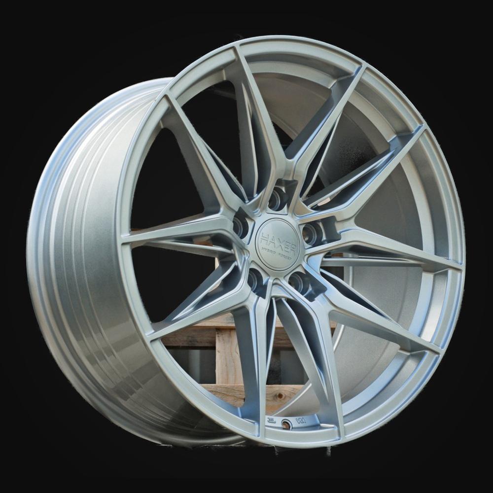 Wheel R18x8J  5X120  ET  34  72.6  HX036J  (IN3614F)  Silver Shining (SS)  For HAXER  (Z6)  (HYBRID FORGED)