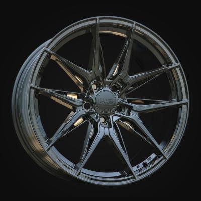 Wheel R18x8J  5X108  ET  40  67.1  HX036J  (IN3614F)  Black (BL)  For HAXER  (Z6)  (HYBRID FORGED)