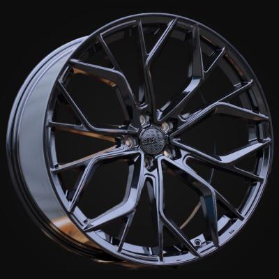 Wheel R18x8J  5X108  ET  42  67.1  HX041J  Black (BL)  For HAXER  (P2+Z5)
