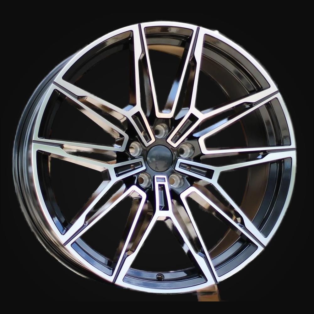 Wheel R20x9.5J  5X120  ET  38  72.6  I0294  (FBX164J)  Black Polished (MB)  For BMW  (Z5)  (HYBRID FORGED Rear+Front)