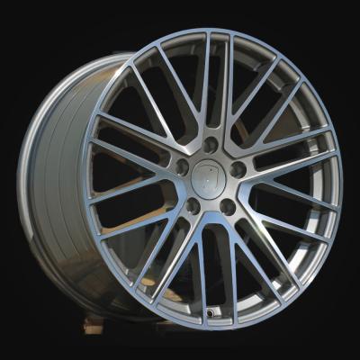 Wheel R21x9.5J  5X130  ET  69  71.6  I0375  Grey Polished (MG)  For PORCH  (Z5)  (Rear+Front)